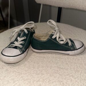 Classic Green Kids Sneakers